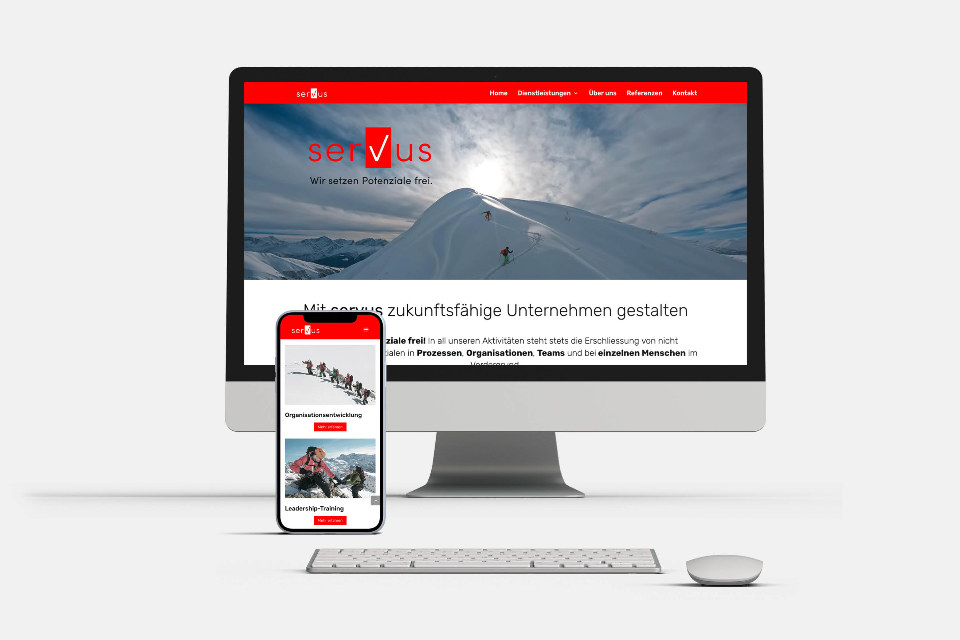 Servus Webseite