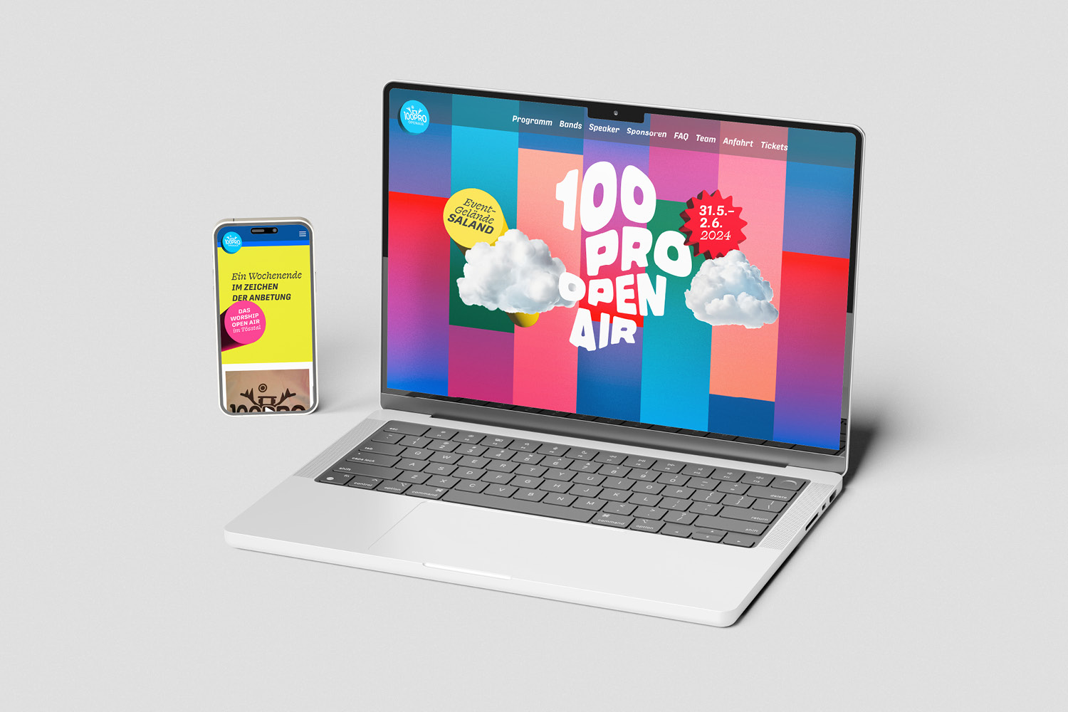 100Pro Openair 2024 – Projektansicht 4
