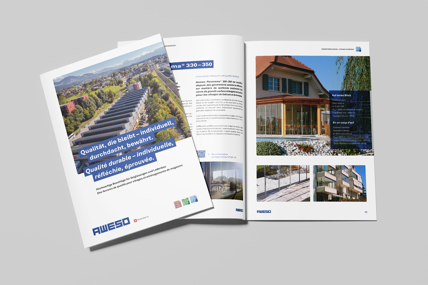 Imagebroschüre und Produktkatalog