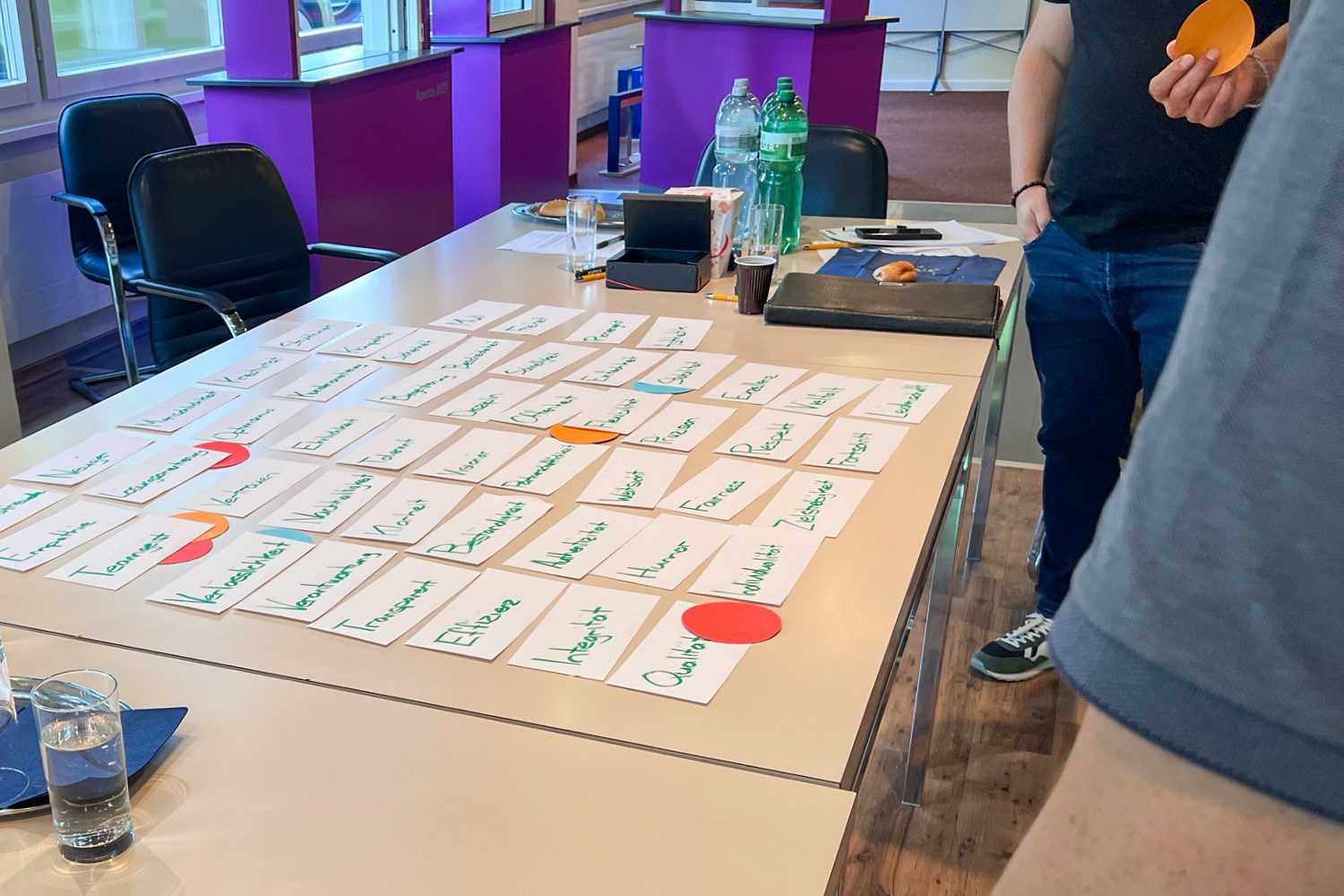 Identitätsworkshop mit Wortkarten