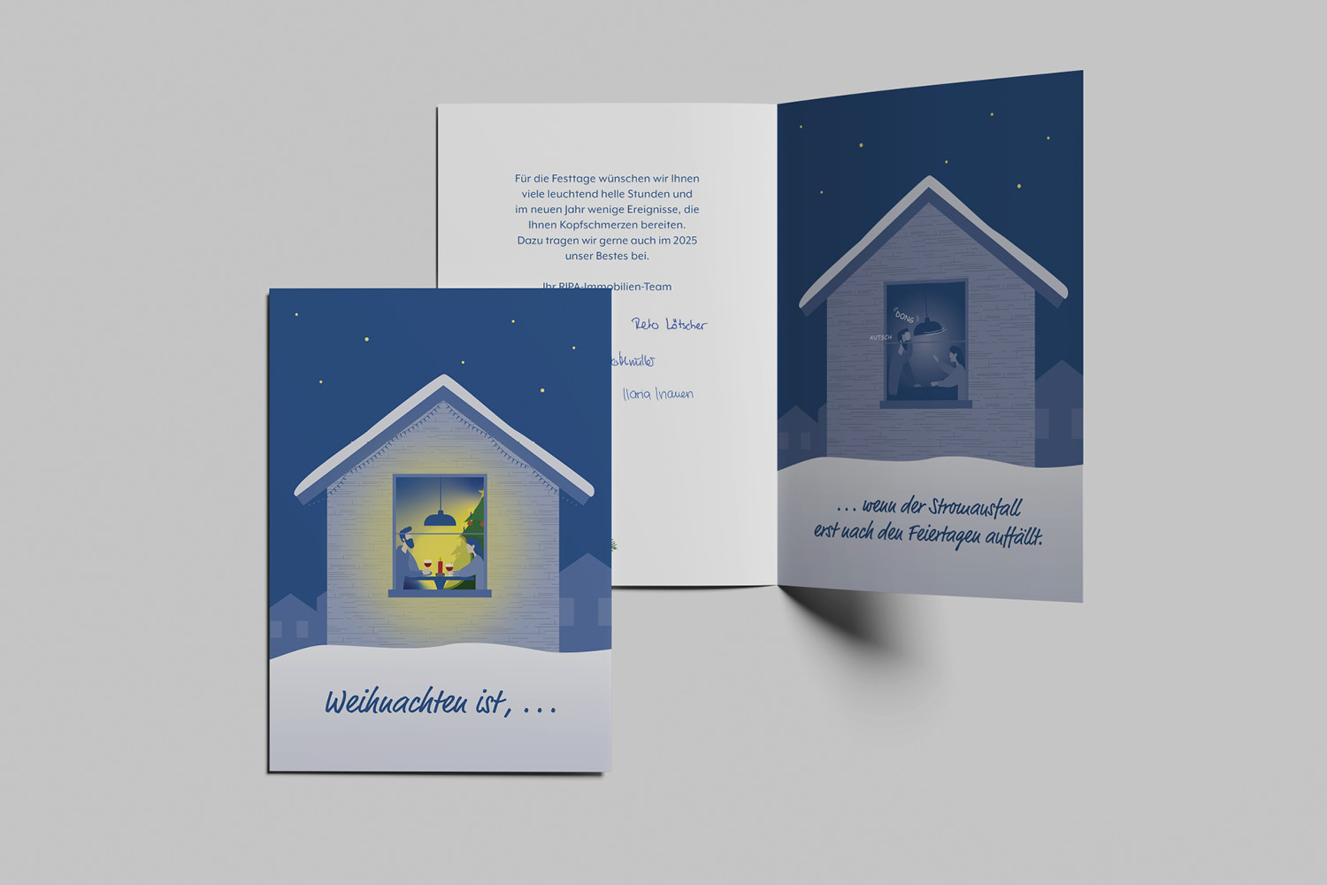 RIPA Weihnachtskarte