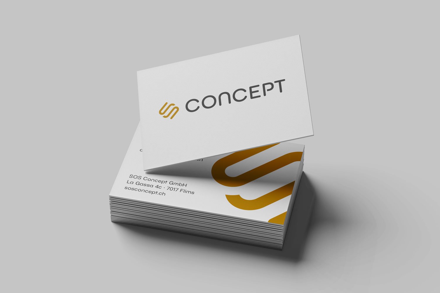 Visitenkarte von SOS Concept