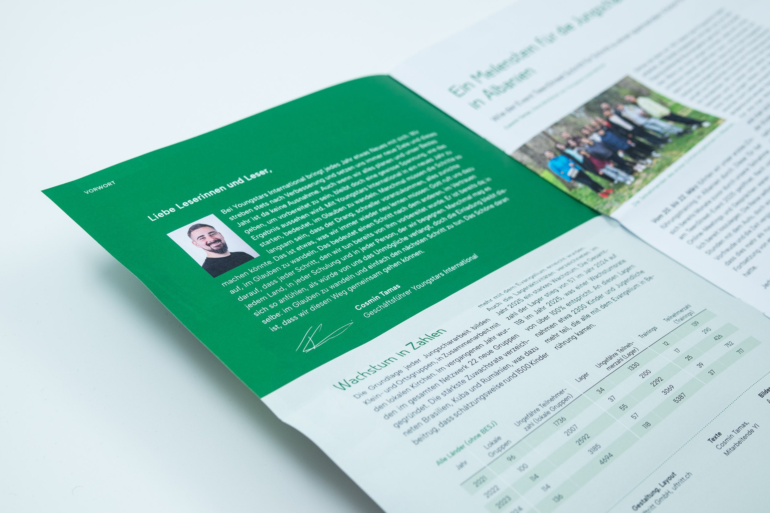 Englische Ausgabe der Youngstars News